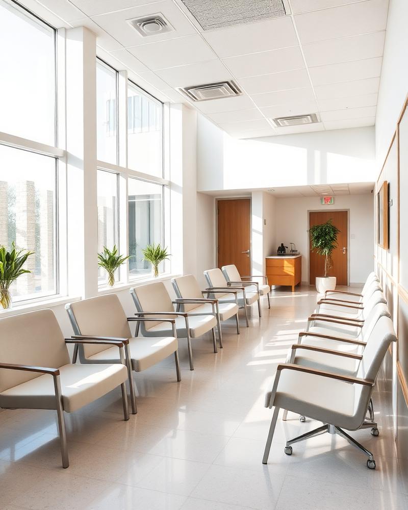 Entretien ménager d'une clinique médicale